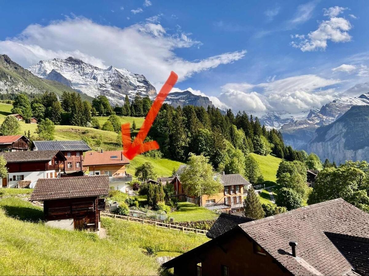 Chalet Viola Apartment Wengen Luaran gambar