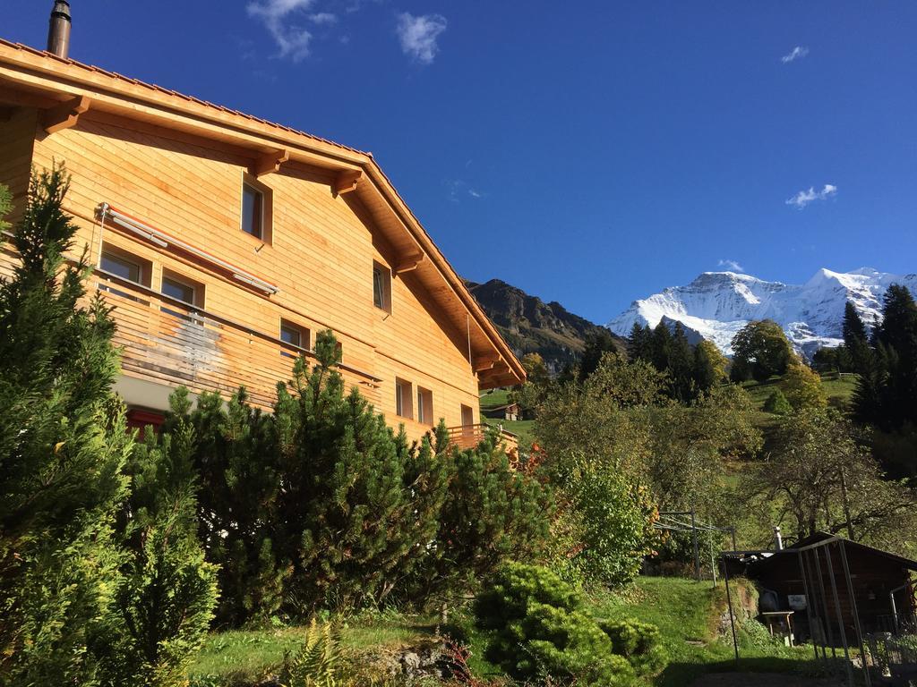 Chalet Viola Apartment Wengen Luaran gambar